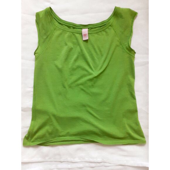 Lot of Four 100% Cotton Hyp Green Muscle Tee Small - Picture 6 of 12